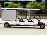 Customized 48V Electric Car Golf Cart , 4 Passenger Low Speed Electric Vehicles