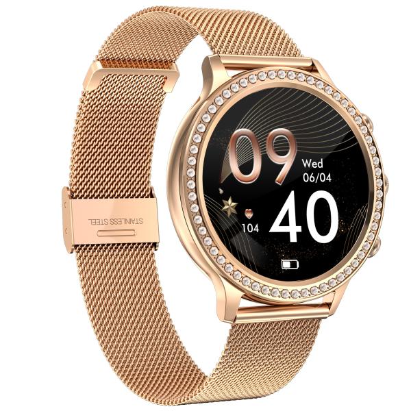 Smart Watch for Women Dial Answer Calls, 1.32'' Diamond Smartwatch Fitness