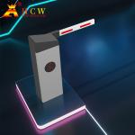 HCW Servo Motor Smart Traffic Barrier Gate Automatic Boom Barrier Car Parking