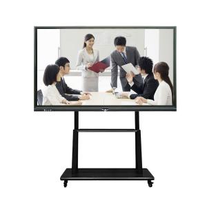 China 75 Inch 4K AG Glass Android 13.0 Interactive Flat Panel Touch Screen Smart Board on sale