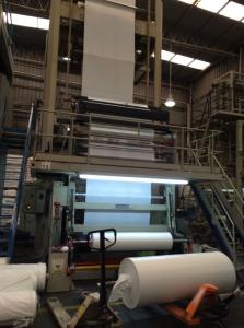 Quality 1000mm width LDPE / HDPE Film Blowing Machine With Rotary Die wholesale