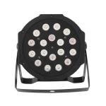 Plastic Body Light Weight Slim LED Par Lamps 18PCS 1W Par 64 Cans For Stage