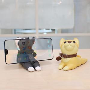 Quality Angle Adjustable Cute Cell Phone Stand For Desk Dog Phone Holder Animal Desk Accessories wholesale