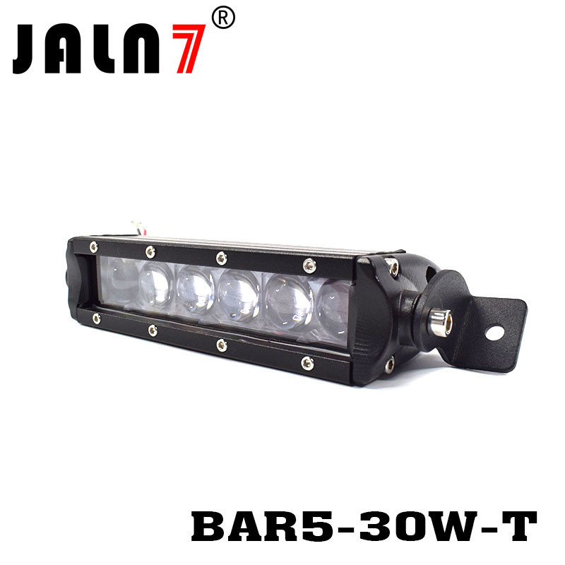 LED Light Bar JALN7 7.5Inch 30W Lens CREE Original Spot LED Driving Lamp Super Bright Off Road Lights LED Work Light