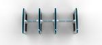 High quality slim speed gatewith led light design