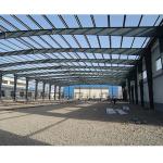 Customized Aws D1.1 Standard Prefab Steel Warehouse Buildings Eco Friendly