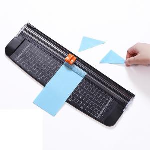 Quality Straight Cut ABS Plastic Paper Cutter Manual Guillotine Cutter Paper Knife Trimmer wholesale