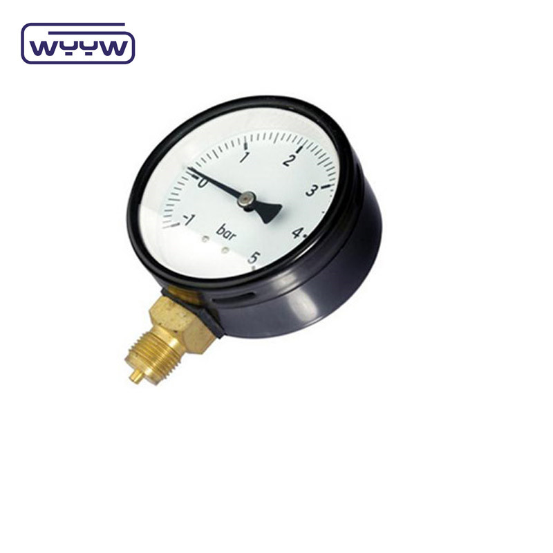 Back Mount Economy Vacuum Pressure Gauge For Acetylene Gas