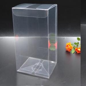 Quality Lightweight Gift Packaging Clear Plastic Folding Boxes wholesale