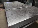 1250mm*4.5/4.75/5.0mm Non-Alloy Zinc Hot Rolled Chequered Plate for Building