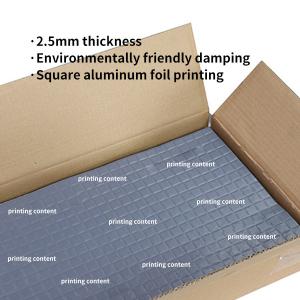 Quality 2.5mm automobile noise reduction pad / vibration damping / Automotive Sound And Heat Insulation wholesale