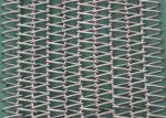 Spiral Stainless Steel Wire Mesh Conveyor Belt For Drying / Cleaning Strong