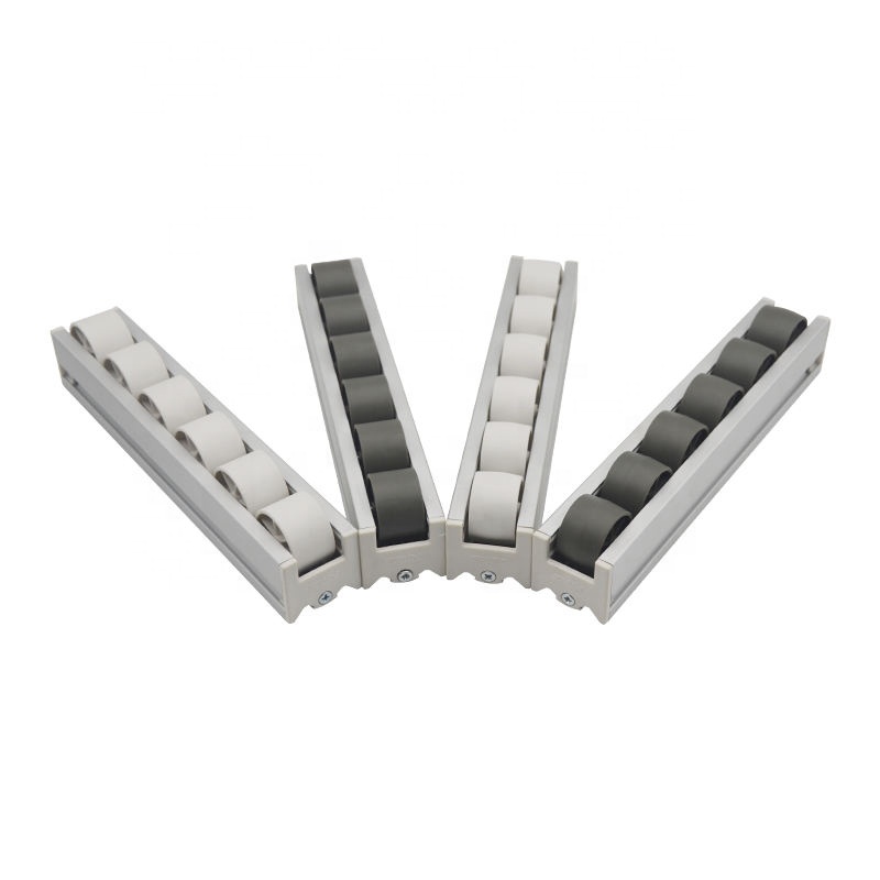 Industrial Flow Rail Alloy Roller Track Hardware ​For Storage Shelf Transportation