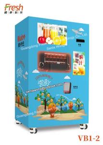 Quality Smart juice Vending Machine Fresh Fruit Orange Juice Vending Machine European Technology wholesale