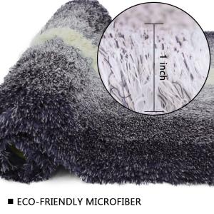 Quality Purple Loop Pile Latex Backed Bath Mats Water Absorbent Bath Rug wholesale