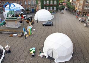 Quality Outdoor Travel Hiking Round Dome Tent Luxury With Heat Insulation Space Dome Tent wholesale
