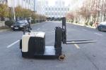 1.5 Tons Electric Counterbalance Forklift Truck With AC Drive Double Lifting