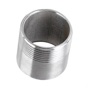 Quality Stainless Steel NPT DIN BSP Male Threaded Nipples 1/8&quot;-4&quot; for Equal Pipe Fittings wholesale