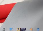 Electrical Insulation Silicone Fiberglass Fabric / Glass Fibre Cloth Fire