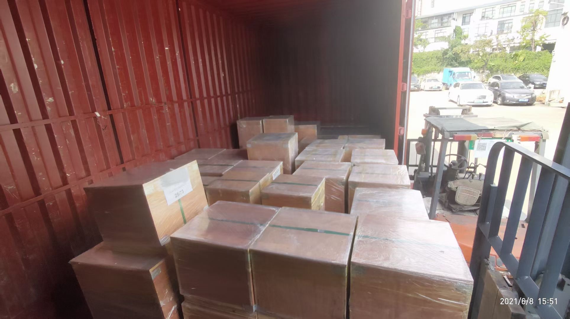 4D95 - 6P Oil Cooler Cover Spare Parts For Excavator Engine