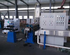 Quality SJ90/25 10mm Flat PVC Cable Extrusion Line wholesale
