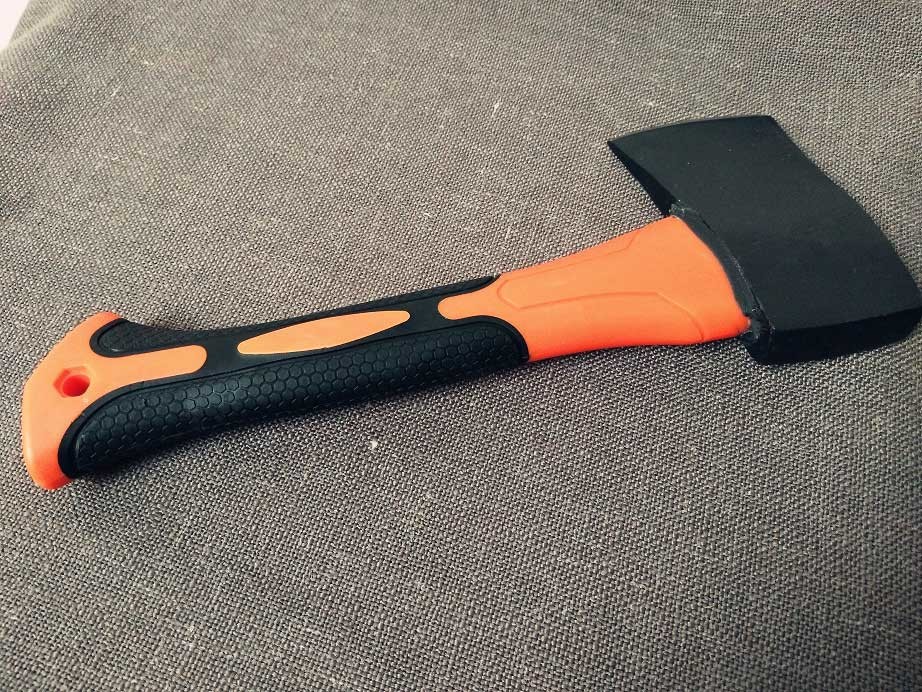 600g Axe/Hatchet (XL0145) 27CM length handle and powder surface, durable and safe hand garden cutting tools