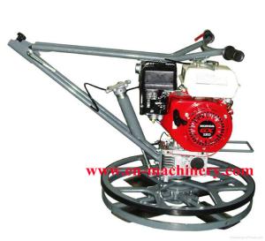 Quality Walk-behind concrete power trowel honda gx160 5.5HP Concrete Finishing Trowel Machine of light construction machinery wholesale