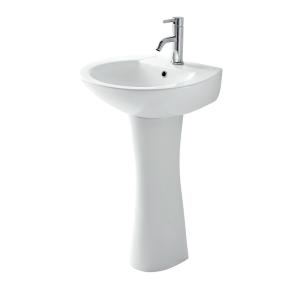 Quality ARROW Freestanding Pedestal Basin , AP304E AL901 Freestanding Hand Wash Sink wholesale