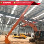 20~50T Telescopic Excavator Arm With CE 10~16 Meters Digging Depth Hydraulic