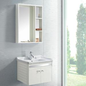 Quality Modern Alunimun Bathroom Vanity/ all aluminum bathroom cabinet/Mirror Cabinet /DB-8117 600X460mm wholesale