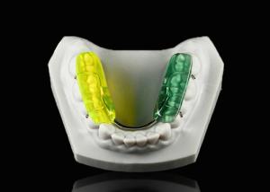 Quality Colorful Gelb Dental Splint Hard Acrylic Resin Occlusal Splint For Nighttime Teeth Grinding wholesale