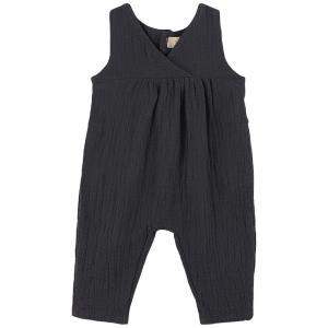 Quality 2023 Summer Kids Girls 100% Cotton Muslin Back buttons Jumpsuits Toddler Girl Clothes Bodysuits Baby wholesale