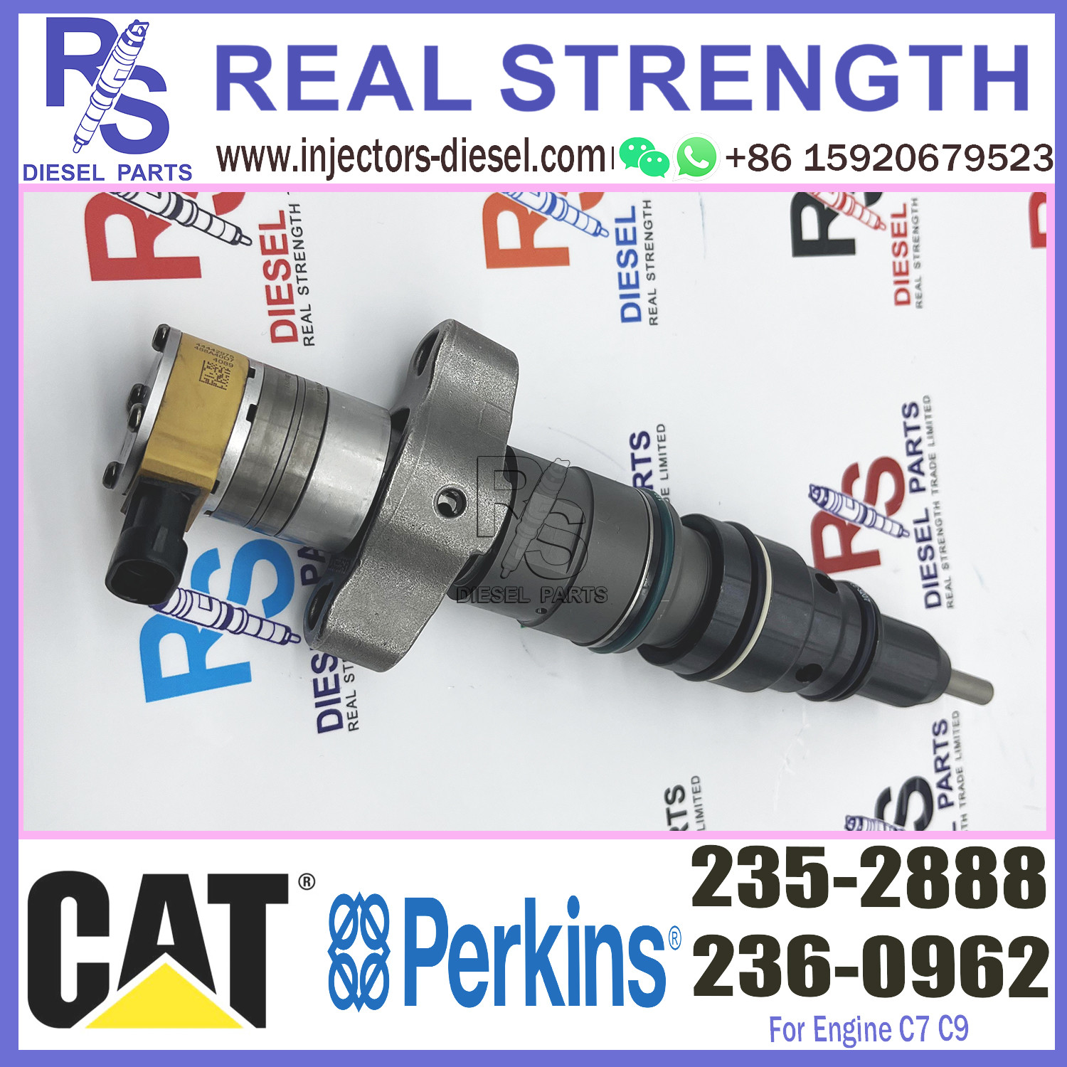 C9 Fuel Injector 10R7222 263-8218 235-2888 387-9427 C9 Engine Nozzle Injector Diesel Injector Nozzle