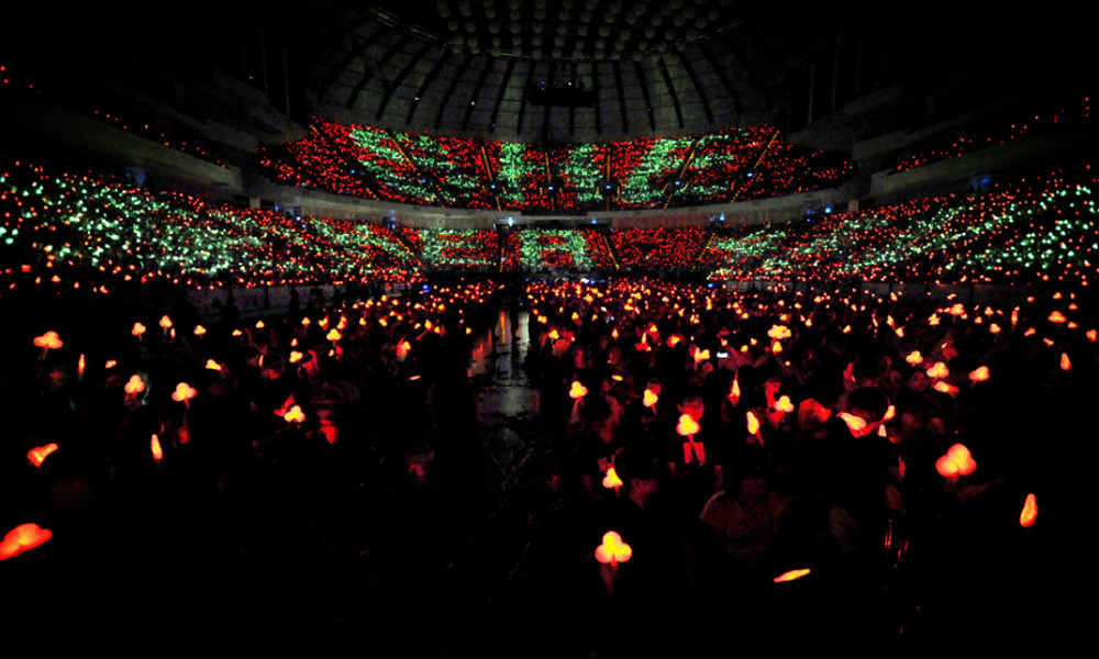 Concert Cheering LED Glow Sticks , Personalized Light Up Foam Sticks