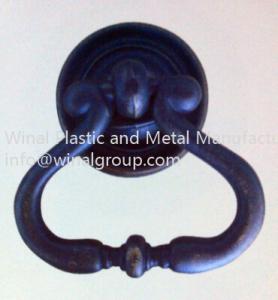 Quality Door single pull ring handle,L52mm*W49mm,furniture hardware part,durable.OEM size &amp; finish wholesale
