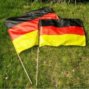 Quality National Advertising Promotional Germany Hand Flag wholesale