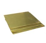 14mm 10mm Brass Plate H62 mill polished Surface for Industrial