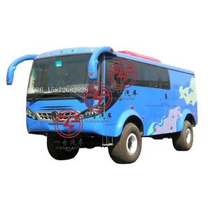 Quality 4x4 Desert Bus Off-Road AWD 14 Seats Passenger Bus for African Safari Experience wholesale