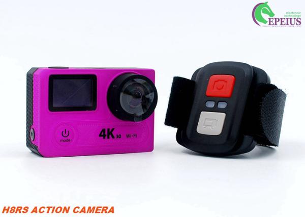 30FPS 4K Ultra HD Action Sports Camera 2.4G Remote With VR 180 Degree Video