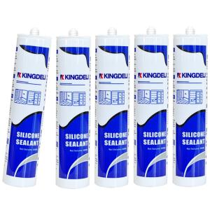 Quality Price Acetic RTV Adhesive Glue GP Silicona Waterproof Glass Silicone Sealant wholesale