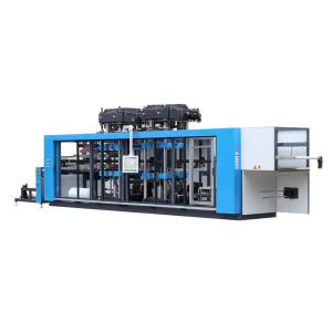 Quality No Waste Color Touch Screen 6 Bar Plastic Thermoforming Machine wholesale