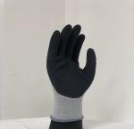 15 Gardening Gardening Cool Fiber Spandex Black Sandy Latex Gloves