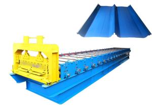 China Self Locked Standing Seam Panel Machine , Strip Steel Standing Seam Roof Machine on sale