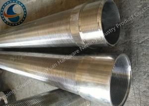 Quality Tpi Couplings Wound 304L Wedge Wire Screen Pipe For Filteration wholesale
