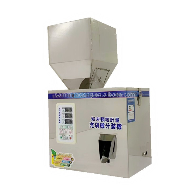 100g granules tea leaves potato chips powder spiral weighing machine packing filling machine
