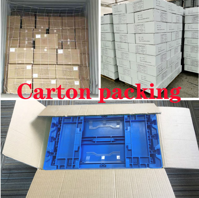 Vegetable Plastic Collapsible Storage Bins Warehouse Storage Logistic Transport