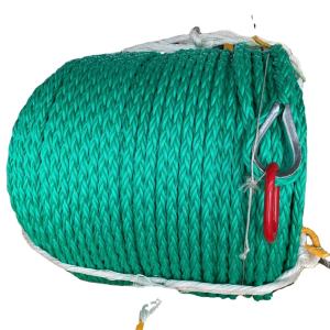 Quality PP Polypropylene Heavy Duty Marine Rope Combination 48mm 8 Strand wholesale