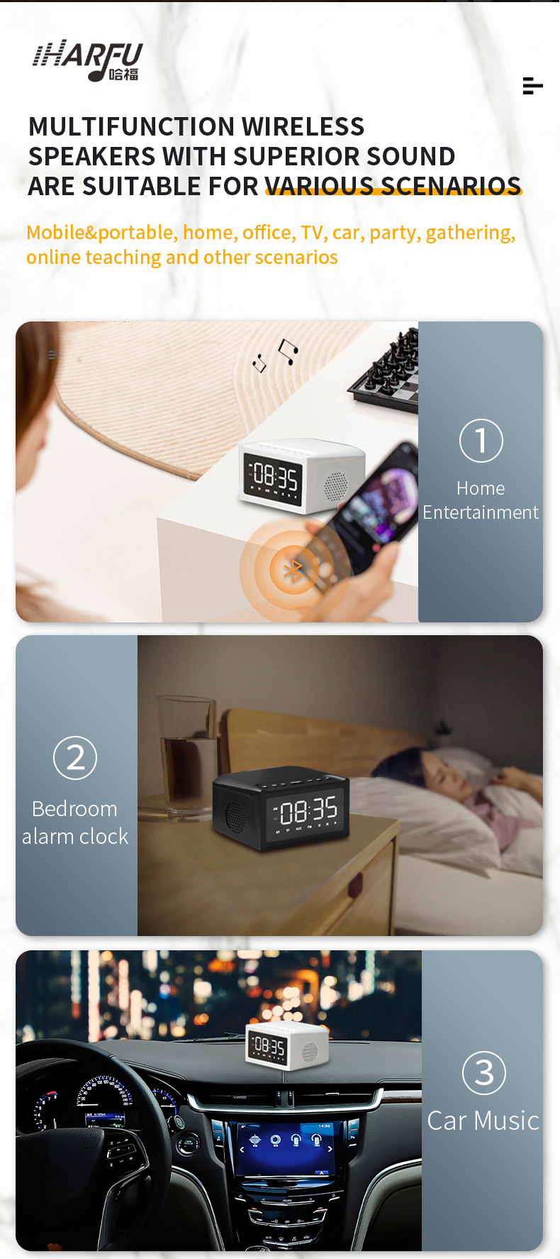 Wireless Charger For Mobile Phone Multifunction Intelligence And Blue Tooth Music Player