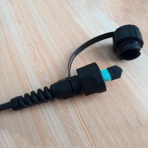 Quality ODVA MPO Waterproof Protection Terminating Fiber Optic Cable IP68 wholesale