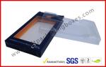 Coated Paper Card Board Packaging , Spot UV Blister / Plastic Tray Packing for